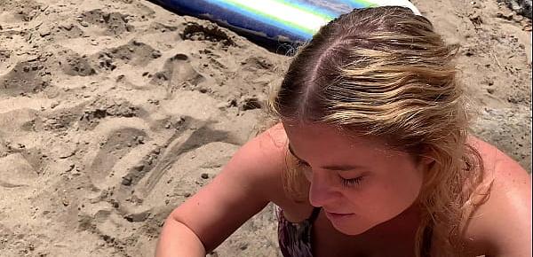  Cheating wife gets creampie from surf instructor